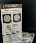 2024 Xrp   Ripple - 1 Oz 0 999 Silver Bu Mintage 1000 Crypto Intaglio Mint W coa