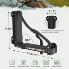 2 Pcs Kayak Wall Rack 11 8-17  Foldable Storage Hanger Heavy-duty 100 Lbs Load
