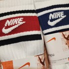 Lot Of 2 - Nike Over The Calf Tube Socks Deadstock Vintage Sportswear Y2k Rare
