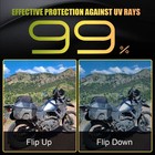 Replacement Visor For Scorpion Exo-t520   R1-air   St1400 Helmet Shield