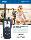 Uniden Mhs338bt Vhf Marine Radio With Gps And Bluetooth Brand New