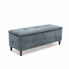 Panana End Of Bed Bench Stool Chair Modern Upholstered Storage Footstool Toy Box