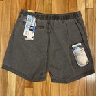 Hook   Tackle Original Beer Can Island Fishing Shorts Charcoal Gray Mens 36 Nwt