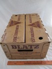 Rare 1970s Blatz Beer 24  12oz Bottles Cardboard Case Wisconsin Milwaukee Bar