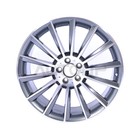 Front Gray 20 x8 5 Multispoke Amg Style Rims Wheels For Mercedes Benz S500 S550