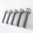 M3-m6 Allen Hex Socket Cap Head Screws Bolts 304 Stainless Steel Siliver Din912