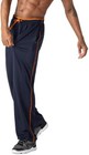 Men s Casual Jogger Sweatpants Elastic Waist Open Bottom Gym Workout Mesh Pants 