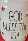 Rae Dunn God Bless The Usa Patriotic Mug 250th Anniversary Magenta Nwt July 4th