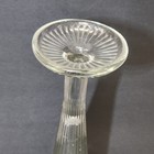 Antique 12  Glass Country Store Display Case Pedestal Shelf Or Hat Stand