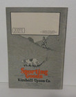 1924 Kimball Upson Co  Sporting Goods Catalog Sacramento California