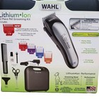 Wahl Lithium Ion Pet Hair Trimming Kit Pro Series Dog Clipper 12 Piece W  Case
