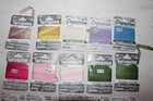 Lot Of 18 Bucilla Silk Ribbon Embroidery Cards - Various Colors sizes