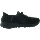 Skechers Womens Black Washable Mesh Slip-on Sneakers 7 Wide  c d w  Bhfo 9414