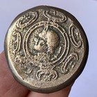 Extremely Genuine Ancient Roman Rare Silver King Unique Coin