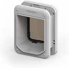 Microchip Activated Cat Flap Door For Entry Control Of Up To 30 Cats