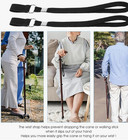 6 Pcs Walking Cane Wrist Strap Replacement Adjustable Lanyard For Crutch Stick
