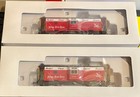 Walthers Platinum Ho Rtr 932-240457 Nickel Plate Bay Window Caboose  2 Pack