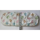 Vintage Care Bears Crib Pillow White Pastel Heart Print 80s Retro Nursery Decor