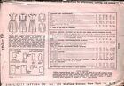 1212 Vintage Simplicity Sewing Pattern Misses 1940s Pinafore Blouse Uncut 16 Oop