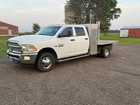 2018 Ram 3500 Tradesman 4x4 Crewcab Flatbed Cummins Diesel Aisin