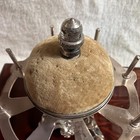 Antique Vintage Victorian Pin Cushion Sewing Tool Thread Spool Holder Carousel