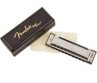 Fender Blues Deluxe 10-hole Harmonica In The Key Of C With Case