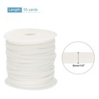 1 4 Inch Double Fold Bias Tape Continuous Bulk Bias Tape  beige White 55 Yards 