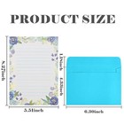 36pcs Stationery Paper And Envelopes Set Cute Letter Writing Kit Lined Paper    