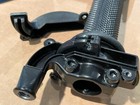 Single Pull Throttle With Grips For Street Bike  Fits 7 8 Bars  M10x1 25 Thread