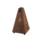 Wittner Plastic Key Wound Metronome Walnut With Bell  855131-extended Warrananty