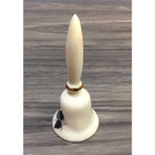Vintage 5  Ceramic Branson Missouri Collectors Bell Floral Rose Long Handle