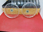 1939 New York Worlds Fair Rare Box Of Glass Coasters