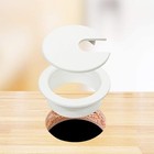 6pcs Desk Grommet 1-3 8 Inch 35mm  Inch Mounting Hole Diameter  White 