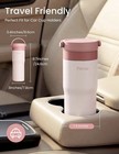 Portable Breast Milk Cooler  304 Stainless Steel Breastmilk Chiller  pink 