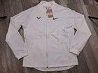 Nike Court Rafa Nadal Dri-fit Tennis Jacket White Dv2885-100 Mens Size Large New