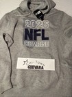 2026 Nfl New Era Brand Combine Authentic Gray Hoodie Large