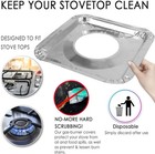 50   Aluminum Foil Square Gas Burner Disposable Bib Inside Liner Burner Cover Usa