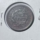 1851 Braided Hair  Large Cent