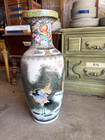 Chinese Famille Rose Ceramic Vase - Antique Excellent Condition