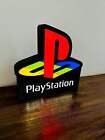 Sony Playstation Logo - Original Psx ps1 Colours - Light Up Wall Art - Usb Power