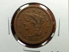 1856 Large Cent Braided Hair Nice Coin 