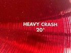 Paiste Color Sound 900 Red 20  Heavy Crash Cymbal brand New model   Cy0001922820