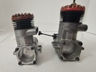  2  Vintage Mccoy Red Head 19 And 35 C l Airplane Engine - Nice Cosmetically