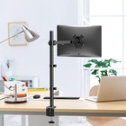 Wali Monitor Arm Mount For Desk Single Extra Tall Computer Desk Mount