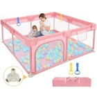 Baby Playpen Safety Gate Activity Center Indoor Outdoor Kids Play Yard New