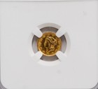 1853  1 Gold Liberty Head Ngc Au Details  removed From Jewelry 