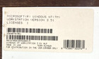 Microsoft Windows Nt License Pak Only No Media Workstation Version 3 51 Sealed