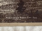 Antique Cabinet Card Gold Mining Town Ariel Town Buildings Ouray Colorado Co
