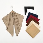 Satin Silk Scarf Hijab Women 90cm Square Wrap Shawl Head Neck Cover Headscarves