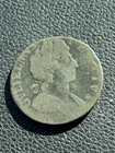 Great Britain 1697 1 2 Half Penny Coin William Iii